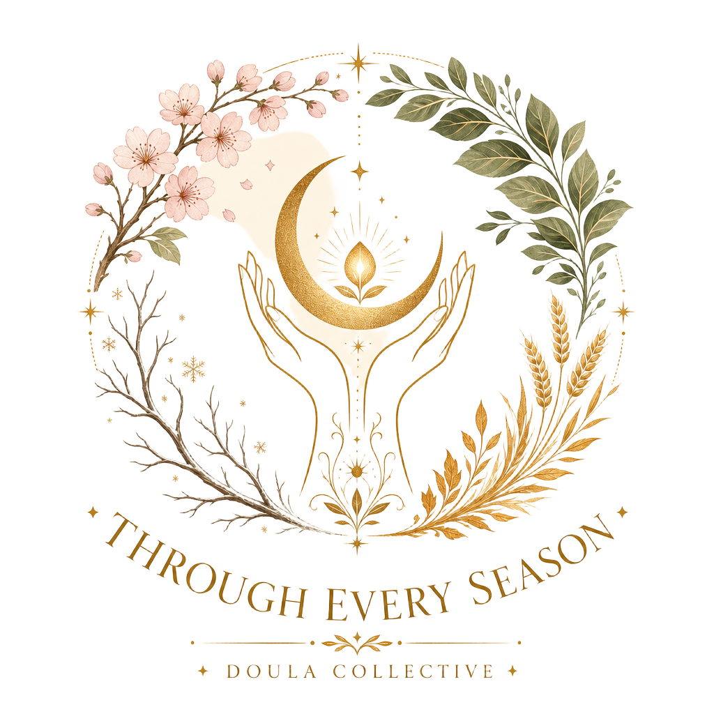 Through Every Season Doula Collective logo